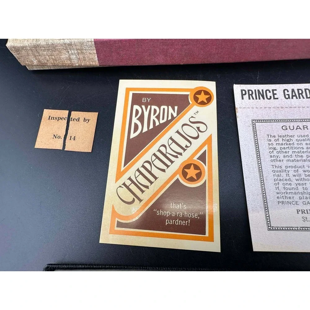 Prince Gardner description vintage
